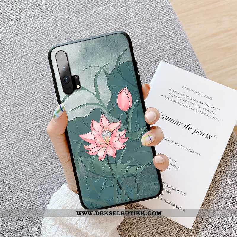 Deksel Honor 20 Pro Beskyttelse Kunst Alt Inkludert Anti-fall Mørkeblå, Etui Honor 20 Pro Nubuck Til