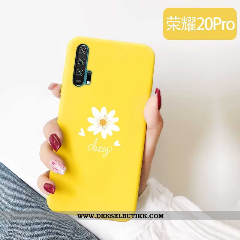 Deksel Honor 20 Pro Vakker Lovers Anti-fall Tusenfryd Rosa, Etui Honor 20 Pro Trend Rabatt