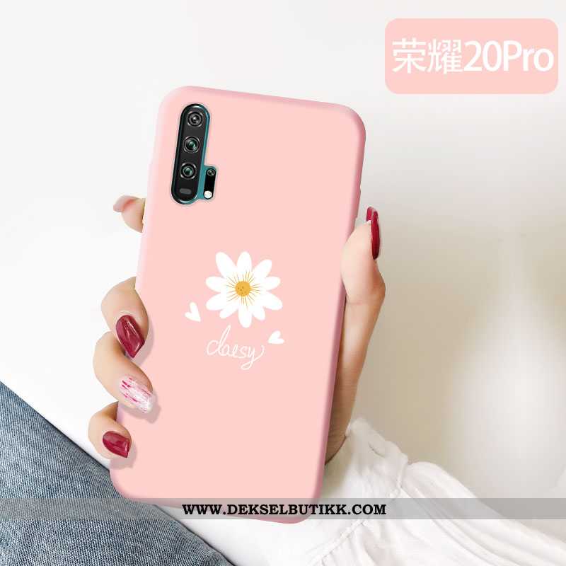 Deksel Honor 20 Pro Vakker Lovers Anti-fall Tusenfryd Rosa, Etui Honor 20 Pro Trend Rabatt