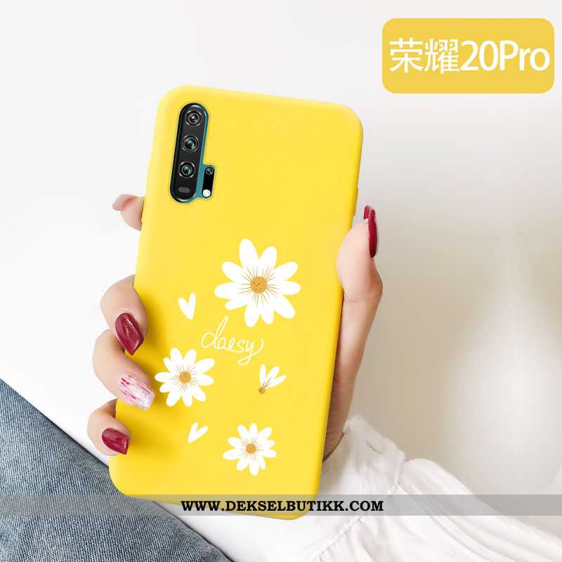 Deksel Honor 20 Pro Vakker Lovers Anti-fall Tusenfryd Rosa, Etui Honor 20 Pro Trend Rabatt