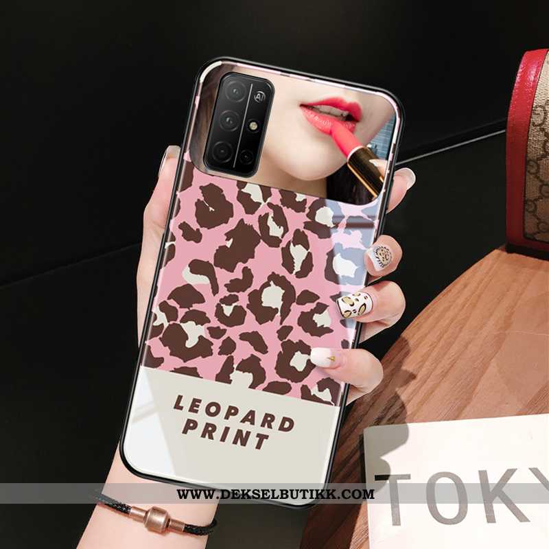 Deksel Honor 30s Glass Leopard Mønster Trend Rosa, Etui Honor 30s Av Personlighet På Nett