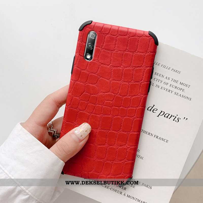 Deksel Honor 9x Beskyttelse Net Red Lovers Krokodille Grønn, Etui Honor 9x Skinndeksel Rabatt