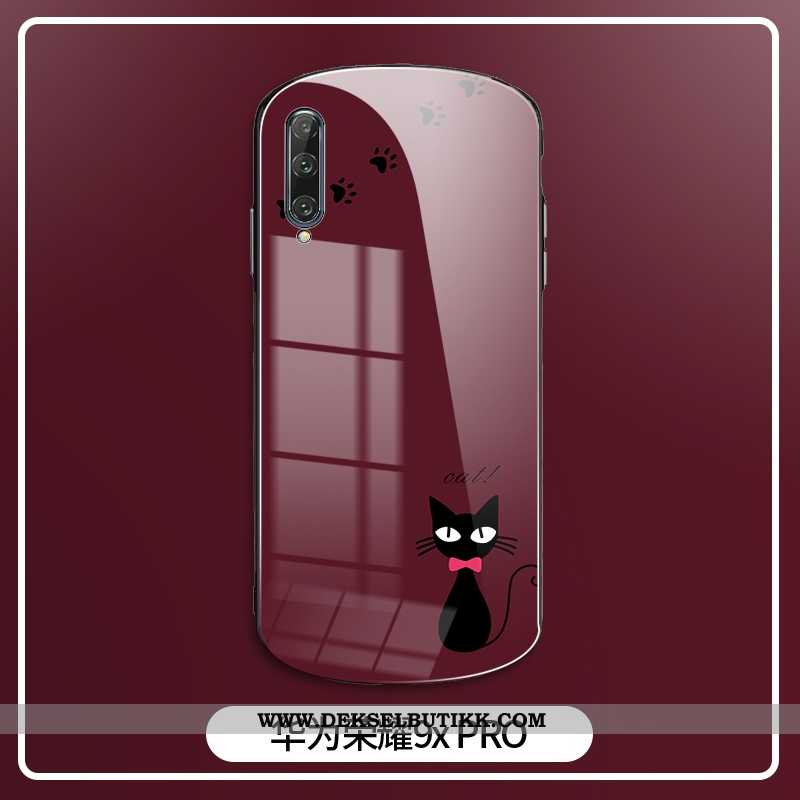 Deksel Honor 9x Pro Silikon Lovers Cartoon Mobiltelefon Rød, Etui Honor 9x Pro Beskyttelse Billige