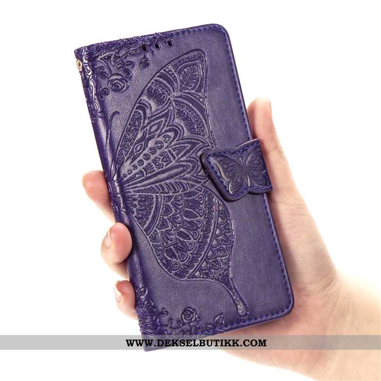 Deksel Honor 9x Skinndeksel Clamshell Lilla Mobiltelefon, Etui Honor 9x Beskyttelse Billige