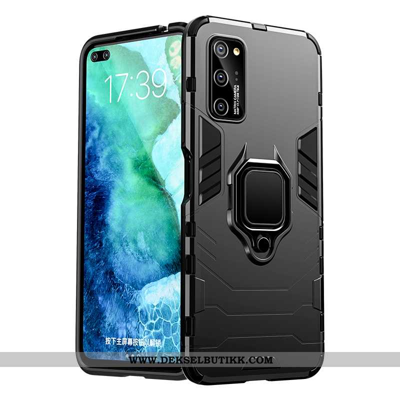 Deksel Honor View30 Pro Beskyttelse Ultra Mobiltelefon Svart, Etui Honor View30 Pro Nubuck Tilbud