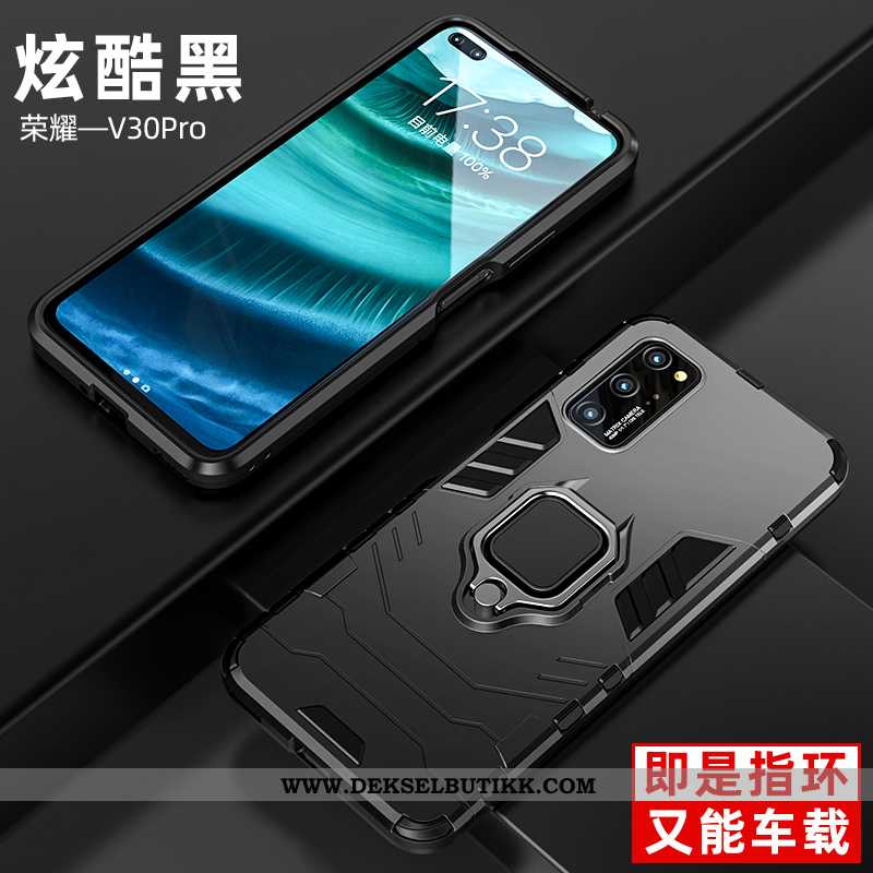 Deksel Honor View30 Pro Beskyttelse Ultra Mobiltelefon Svart, Etui Honor View30 Pro Nubuck Tilbud