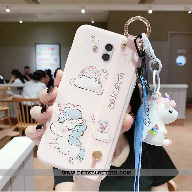 Deksel Huawei Mate 10 Kreativ Mobiltelefon Silikon Av Personlighet Rosa, Etui Huawei Mate 10 Cartoon