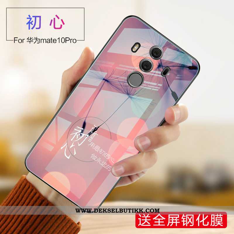 Deksel Huawei Mate 10 Pro Beskyttelse Rosa Anti-fall, Etui Huawei Mate 10 Pro Trend Butikk