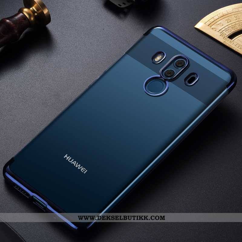 Deksel Huawei Mate 10 Pro Gjennomsiktig Etui Blå, Huawei Mate 10 Pro Trend På Nett