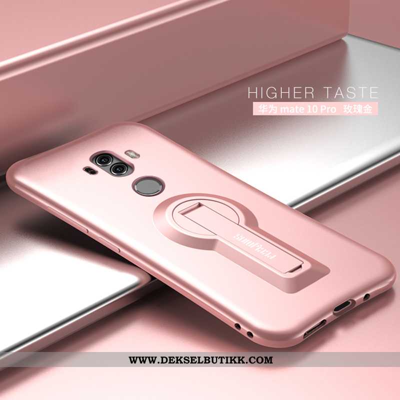 Deksel Huawei Mate 10 Pro Tynne Nubuck Trend Rosa, Etui Huawei Mate 10 Pro Myke Tilbud