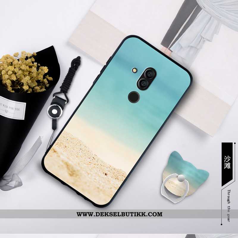 Deksel Huawei Mate 20 Lite Beskyttelse Etui Anti-fall Mobiltelefon Blå, Huawei Mate 20 Lite Av Perso