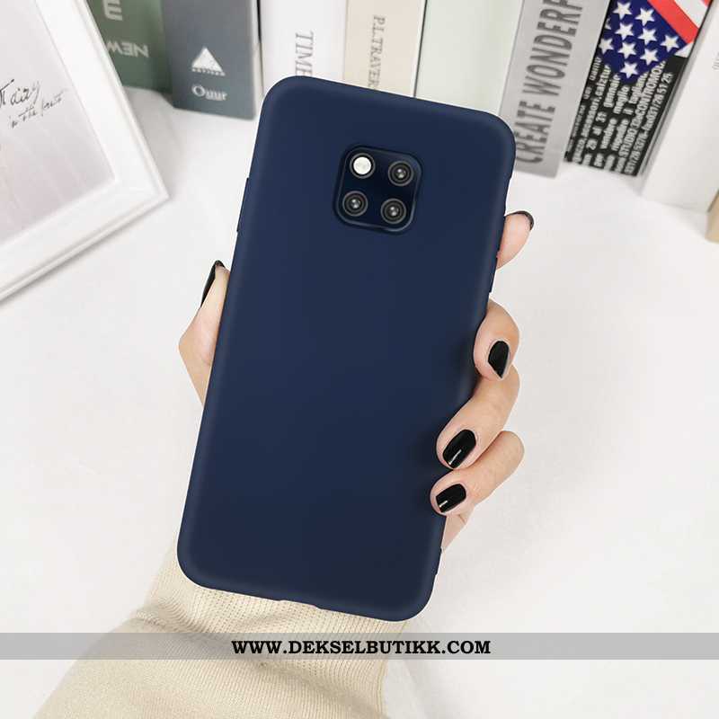 Deksel Huawei Mate 20 Pro Av Personlighet Silikon Anti-fall Monokrom Gul, Etui Huawei Mate 20 Pro Kr