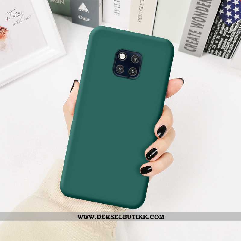 Deksel Huawei Mate 20 Pro Av Personlighet Silikon Anti-fall Monokrom Gul, Etui Huawei Mate 20 Pro Kr