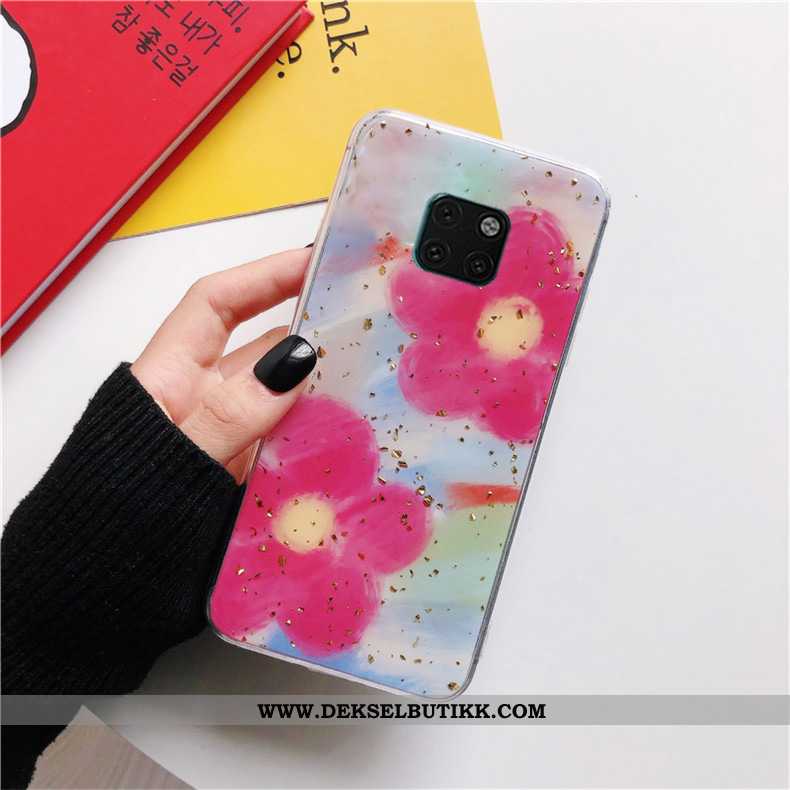 Deksel Huawei Mate 20 Pro Mote Silikon Rosa Myke, Etui Huawei Mate 20 Pro Av Personlighet Tilbud