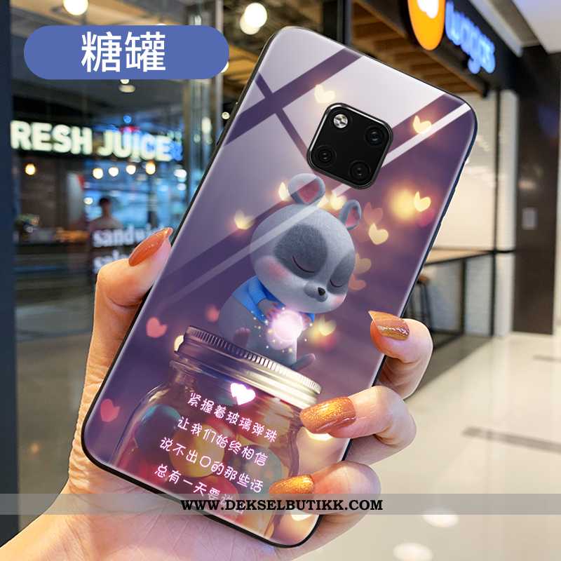 Deksel Huawei Mate 20 Pro Skjermbeskytter Rat Anti-fall Cartoon Svart, Etui Huawei Mate 20 Pro Silik