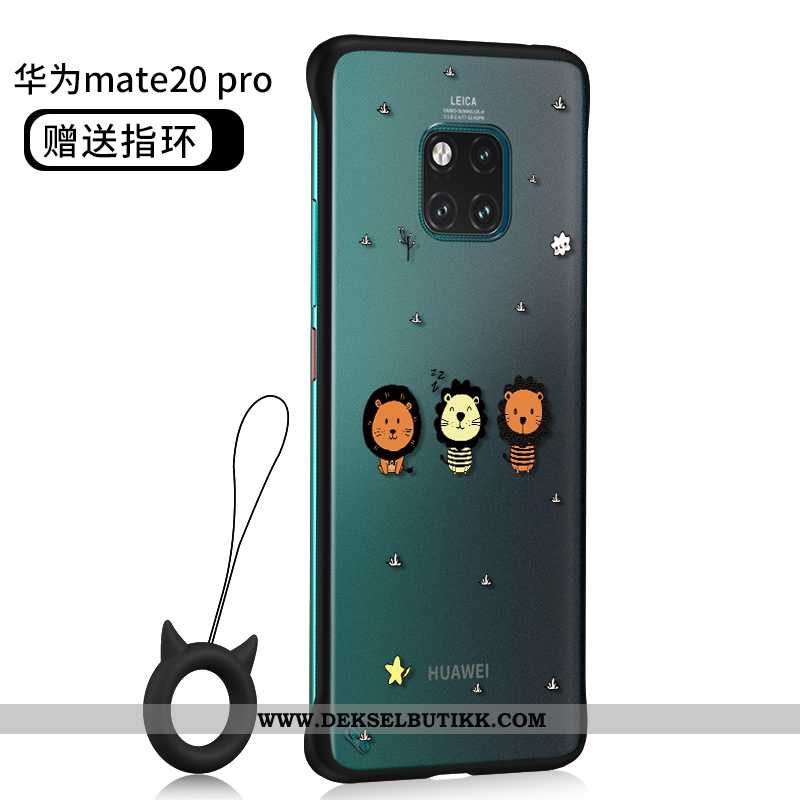 Deksel Huawei Mate 20 Pro Ultra Svart Silikon, Etui Huawei Mate 20 Pro Tynne Rabatt