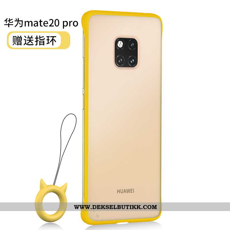 Deksel Huawei Mate 20 Pro Ultra Svart Silikon, Etui Huawei Mate 20 Pro Tynne Rabatt