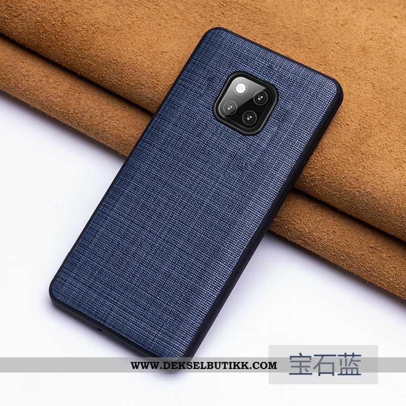 Deksel Huawei Mate 20 Rs Beskyttelse Etui Svart, Huawei Mate 20 Rs Skinndeksel Tilbud