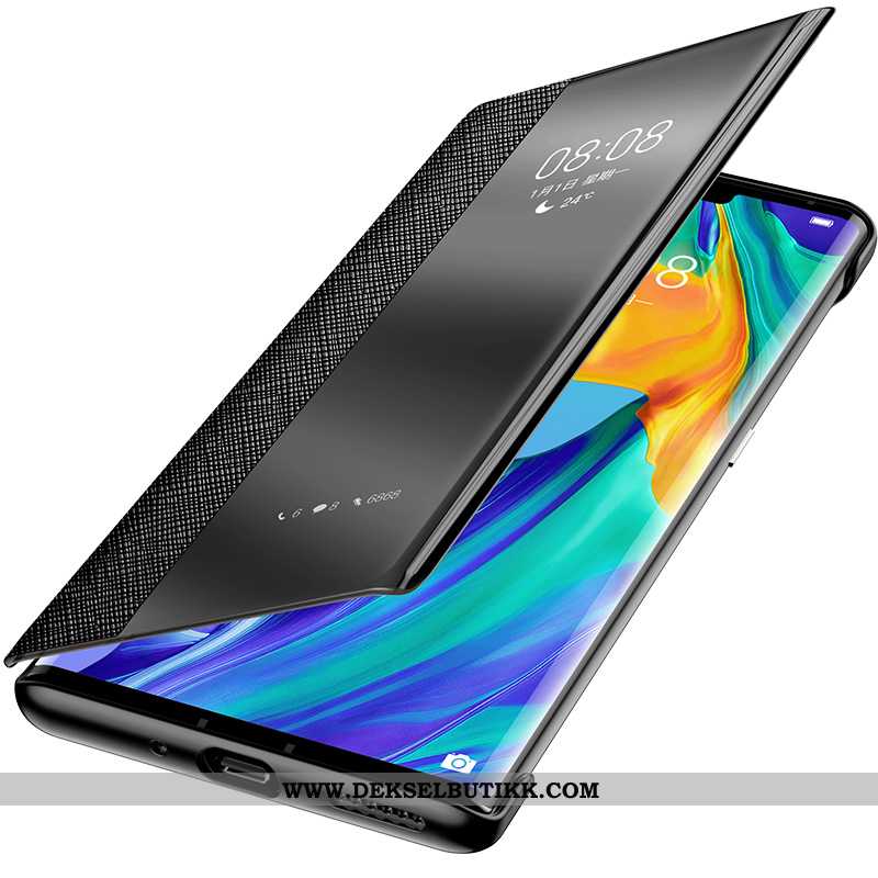 Deksel Huawei Mate 20 Rs Skinndeksel Mobiltelefon Anti-fall Alt Inkludert Svart, Etui Huawei Mate 20