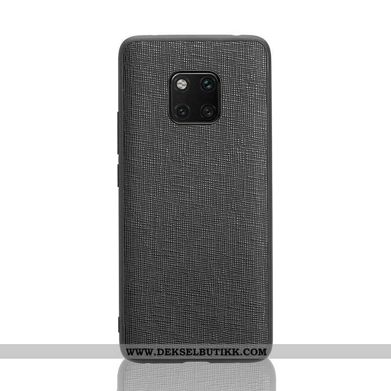 Deksel Huawei Mate 20 Rs Skinndeksel Ultra Trend Anti-fall Svart, Etui Huawei Mate 20 Rs Skinn Billi