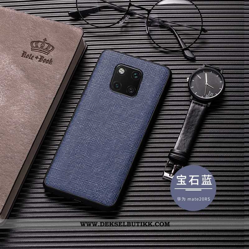 Deksel Huawei Mate 20 Rs Skinndeksel Ultra Trend Anti-fall Svart, Etui Huawei Mate 20 Rs Skinn Billi