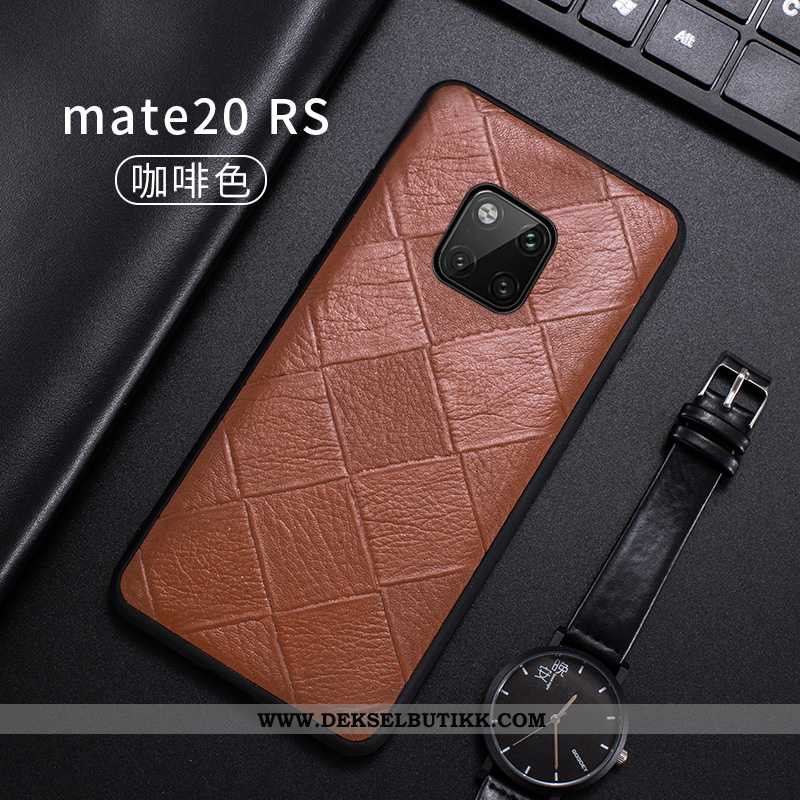 Deksel Huawei Mate 20 Rs Trend Alt Inkludert Skinndeksel Mobiltelefon Brun, Etui Huawei Mate 20 Rs U