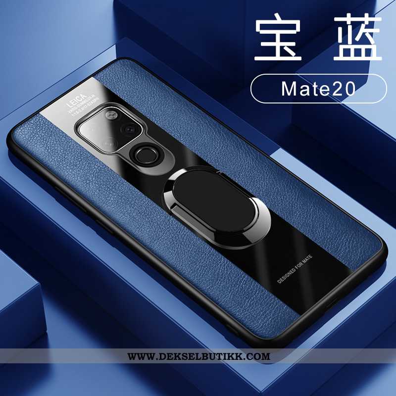 Deksel Huawei Mate 20 Silikon Skinndeksel Magnetisk Rød, Etui Huawei Mate 20 Beskyttelse Til Salgs