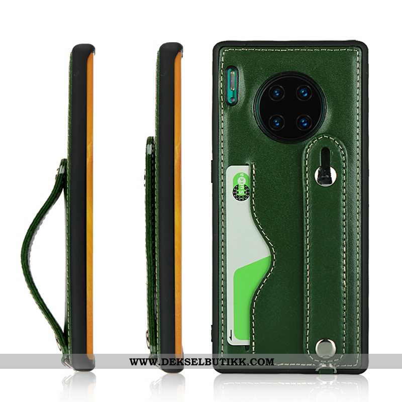 Deksel Huawei Mate 30 Hengende Ornamenter Støtte Mobiltelefon Nye Grønn, Etui Huawei Mate 30 Skinn R