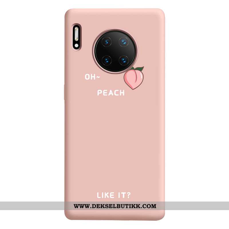 Deksel Huawei Mate 30 Kreativ Av Personlighet Enkel Rosa, Etui Huawei Mate 30 Ultra Billige