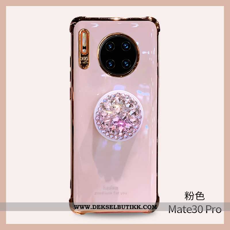 Deksel Huawei Mate 30 Pro Av Personlighet High End Myke Anti-fall Rosa, Etui Huawei Mate 30 Pro Krea