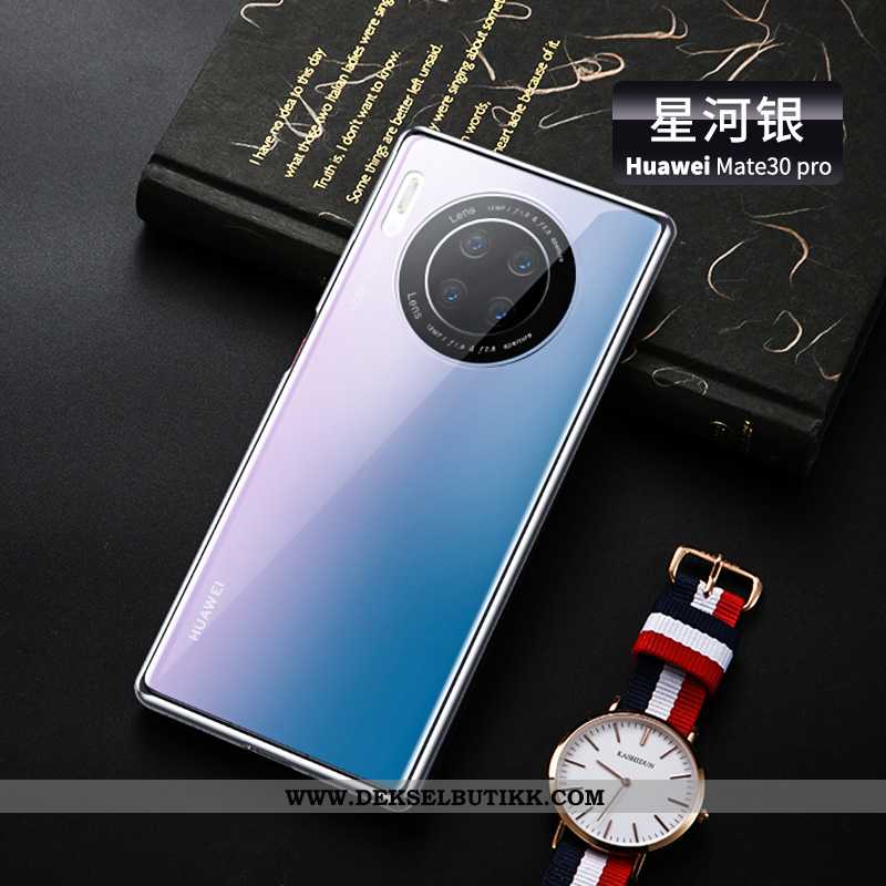 Deksel Huawei Mate 30 Pro Tynne Hard High End Beskyttelse Lilla, Etui Huawei Mate 30 Pro Silikon Sal