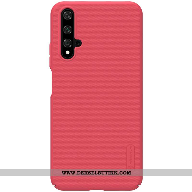 Deksel Huawei Nova 5t Nubuck Gull Lette, Etui Huawei Nova 5t Tynne Tilbud