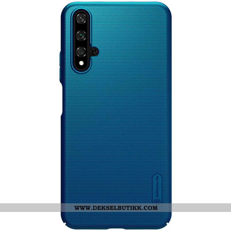 Deksel Huawei Nova 5t Nubuck Gull Lette, Etui Huawei Nova 5t Tynne Tilbud