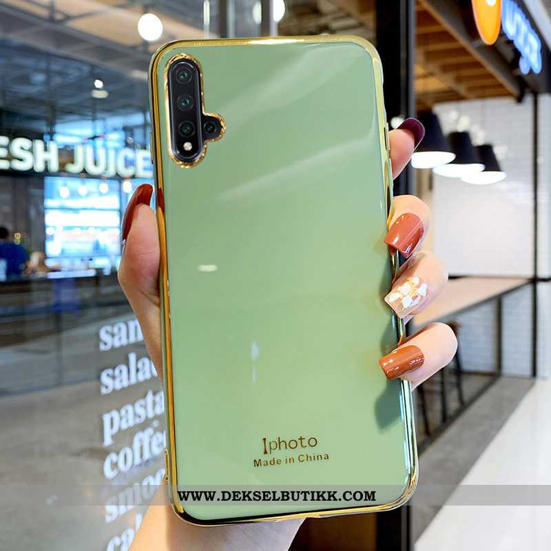 Deksel Huawei Nova 5t Trend Mobiltelefon Cow Beskyttelse Grønn, Etui Huawei Nova 5t Myke På Nett