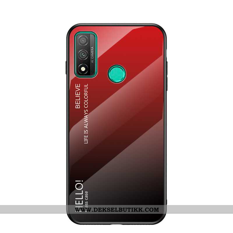 Deksel Huawei P Smart 2020 Beskyttelse Mobiltelefon Eksplosjonsbeskyttelse Myke Rød, Etui Huawei P S