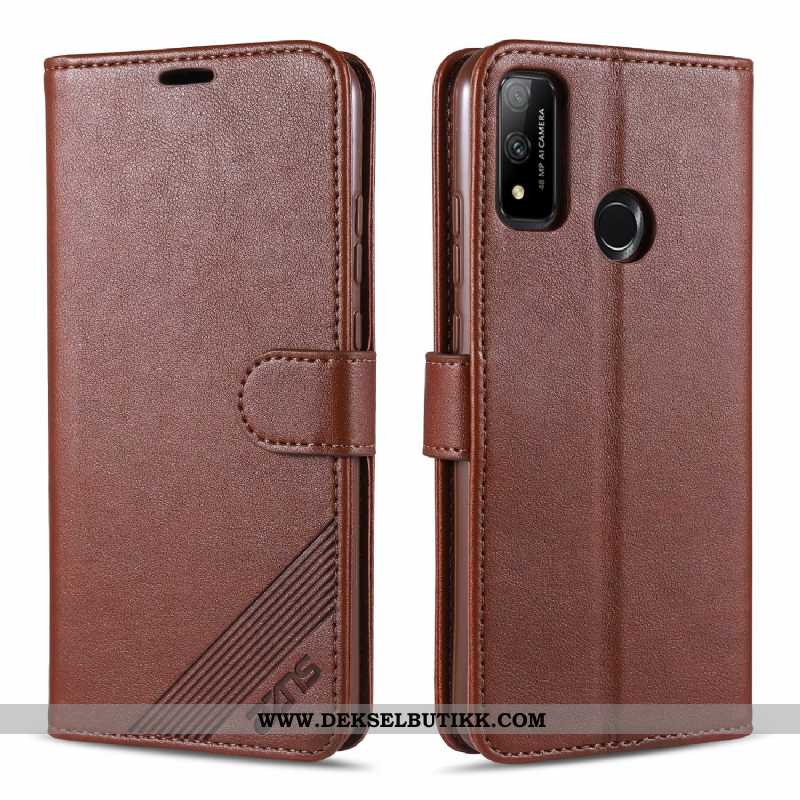 Deksel Huawei P Smart 2020 Myke Etui Folio Rød Rosa, Huawei P Smart 2020 Skinndeksel Kjøpe