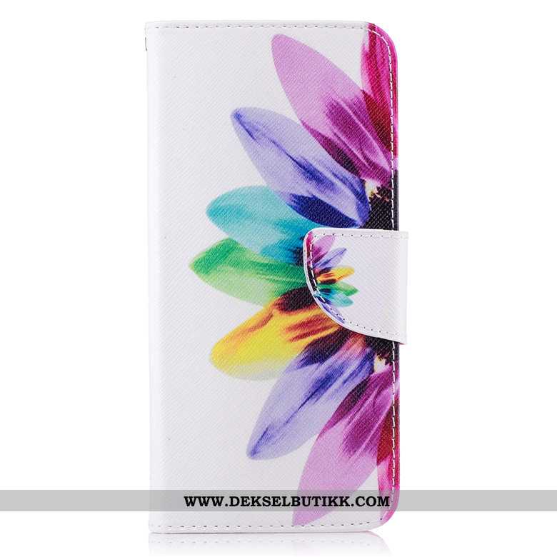 Deksel Huawei P Smart 2020 Skinndeksel Anti-fall Beskyttelse Hvitt, Etui Huawei P Smart 2020 Cartoon