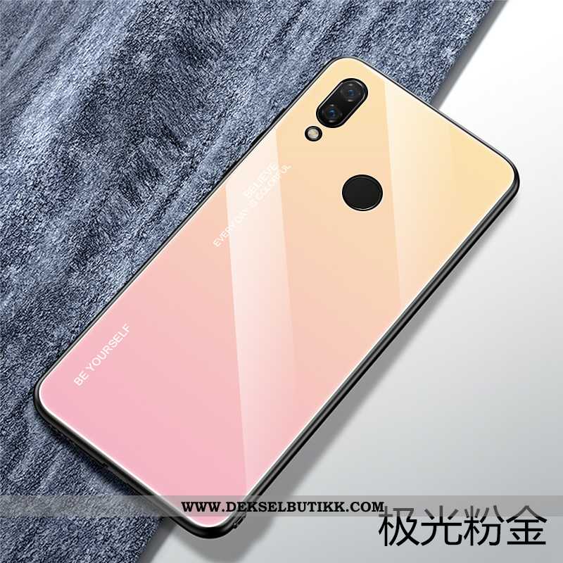 Deksel Huawei P Smart+ Beskyttelse Myke Kreativ Mobiltelefon Rosa, Etui Huawei P Smart+ Glass Billig