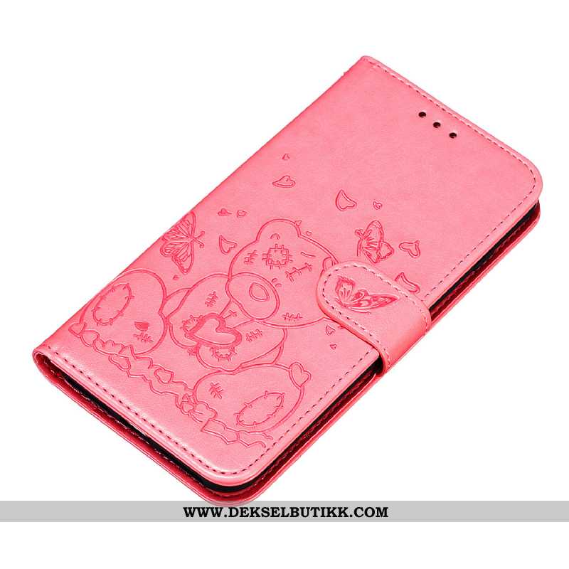 Deksel Huawei P Smart Cartoon 2020 Kort Mobiltelefon Rosa, Etui Huawei P Smart Myke Billige