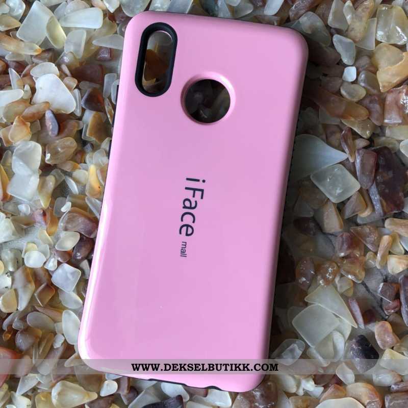 Deksel Huawei P20 Lite Anti-fall Etui Mobiltelefon Rosa, Huawei P20 Lite Hard Til Salgs