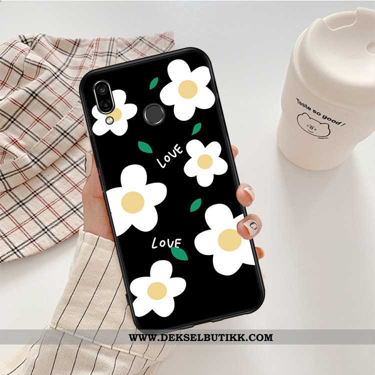 Deksel Huawei P20 Lite Beskyttelse Cartoon Alt Inkludert Svart, Etui Huawei P20 Lite Av Personlighet