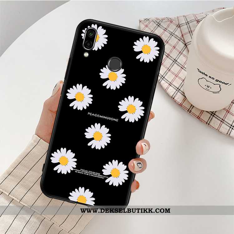 Deksel Huawei P20 Lite Beskyttelse Cartoon Alt Inkludert Svart, Etui Huawei P20 Lite Av Personlighet