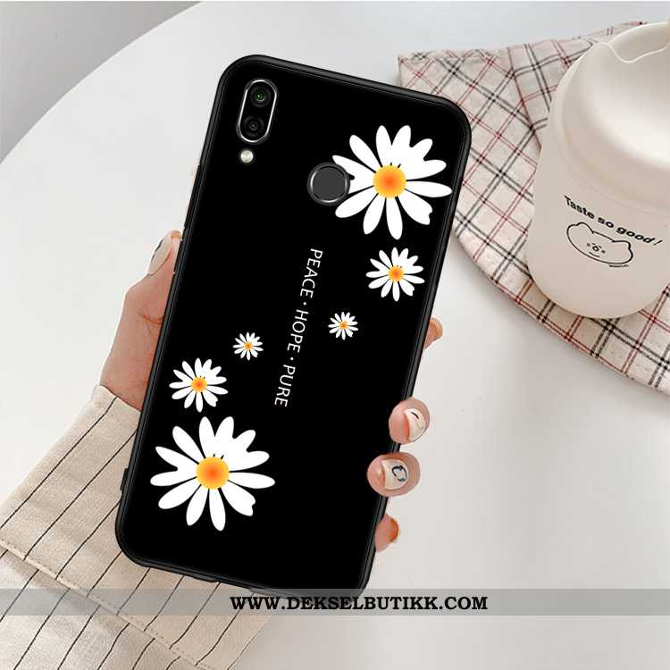 Deksel Huawei P20 Lite Beskyttelse Cartoon Alt Inkludert Svart, Etui Huawei P20 Lite Av Personlighet