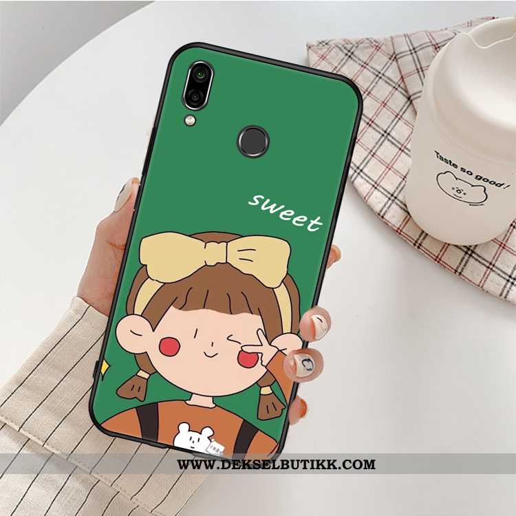 Deksel Huawei P20 Lite Beskyttelse Cartoon Alt Inkludert Svart, Etui Huawei P20 Lite Av Personlighet