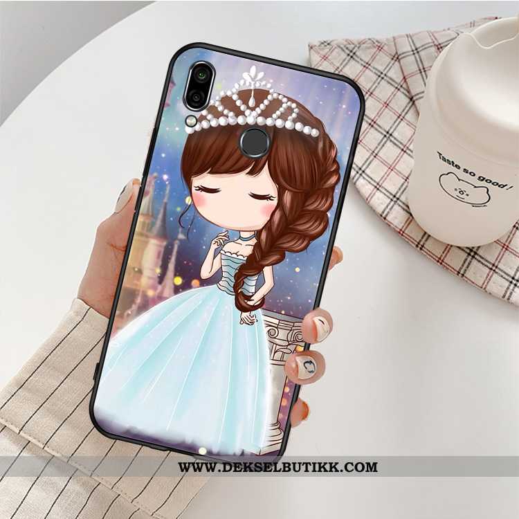 Deksel Huawei P20 Lite Beskyttelse Cartoon Alt Inkludert Svart, Etui Huawei P20 Lite Av Personlighet