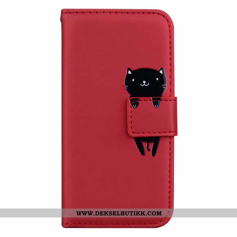 Deksel Huawei P20 Lite Beskyttelse Etui Folio Cartoon Oransje, Huawei P20 Lite Skinndeksel På Nett