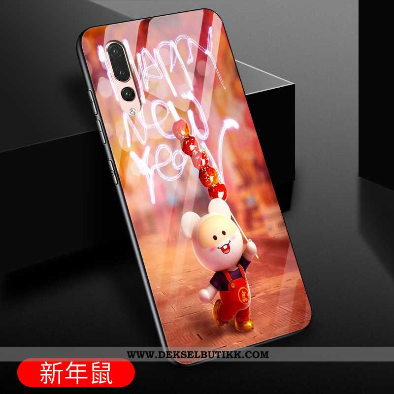 Deksel Huawei P20 Pro Beskyttelse Lilla Cartoon Rat, Etui Huawei P20 Pro Glass Tilbud