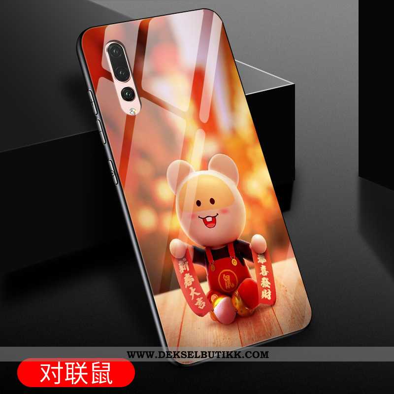 Deksel Huawei P20 Pro Beskyttelse Lilla Cartoon Rat, Etui Huawei P20 Pro Glass Tilbud