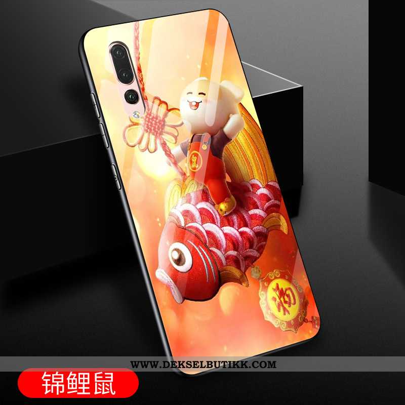 Deksel Huawei P20 Pro Beskyttelse Lilla Cartoon Rat, Etui Huawei P20 Pro Glass Tilbud