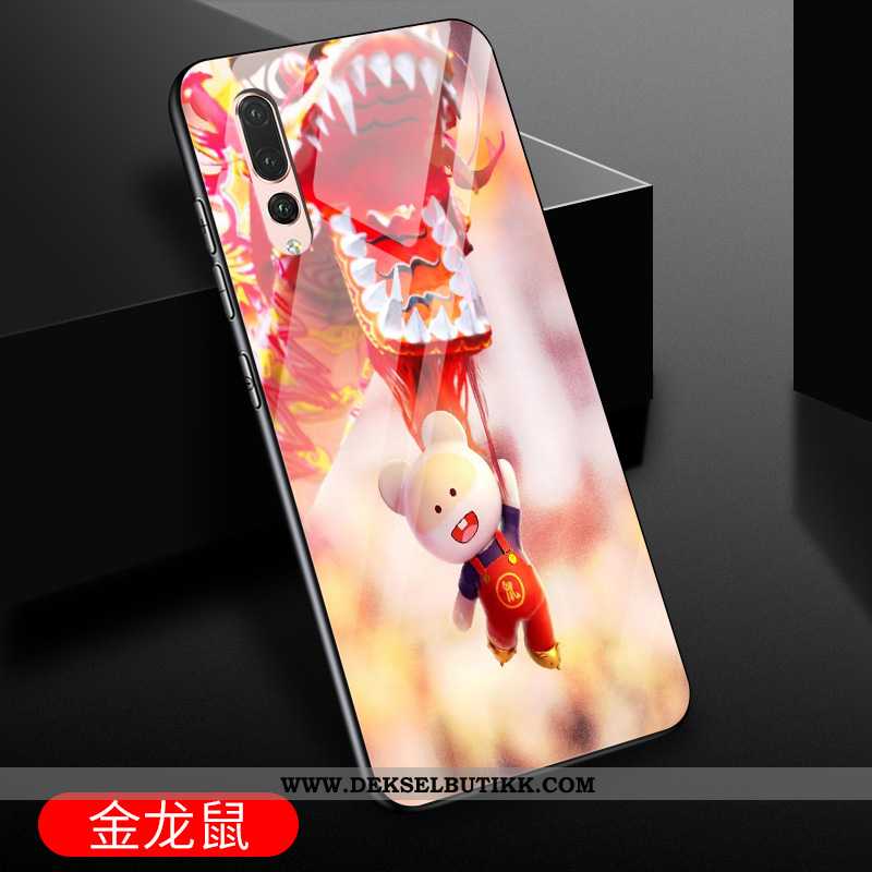 Deksel Huawei P20 Pro Beskyttelse Lilla Cartoon Rat, Etui Huawei P20 Pro Glass Tilbud